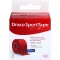 DRACO TAPEVERBAND 3,8 cmx10 m rood, 1 stuk