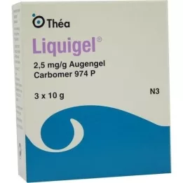 LIQUIGEL Ooggel, 3X10 g