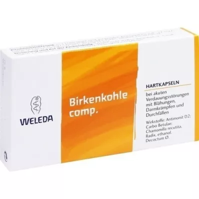 BIRKENKOHLE comp.Harde capsules, 20 stuks