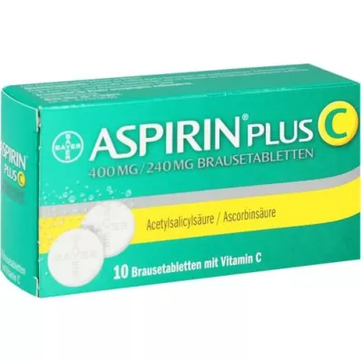 ASPIRIN plus C bruistabletten, 10 stuks ASPIRIN plus C bruistabletten, 10 stuks