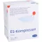 ES-KOMPRESSEN steriel 7,5x7,5 cm 8-voudig, 25X2 st
