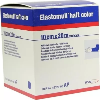 ELASTOMULL heftkleur 10 cmx20 m bevestigingspapier blauw, 1 st