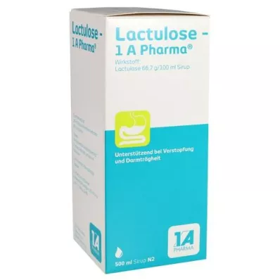 LACTULOSE-1A Pharma-siroop, 500 ml LACTULOSE-1A Pharma-siroop, 500 ml
