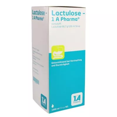 LACTULOSE-1A Pharma-siroop, 1000 ml