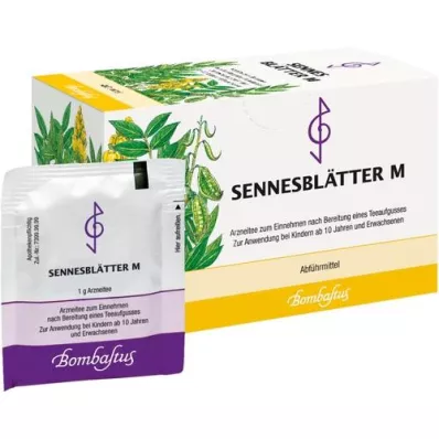 SENNESBLÄTTER M-filterzak, 20X1 g SENNESBLÄTTER M-filterzak, 20X1 g