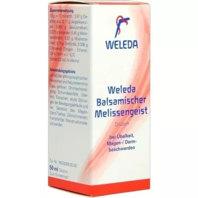 BALSAMISCHER Melissa-spirit, 50 ml BALSAMISCHER Melissa-spirit, 50 ml