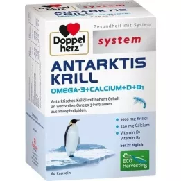 DOPPELHERZ Antarctische Krill-systeemcapsules, 60 st