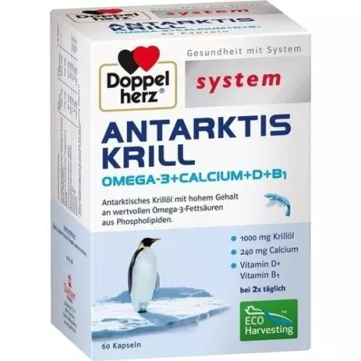 DOPPELHERZ Antarctische Krill-systeemcapsules, 60 st DOPPELHERZ Antarctische Krill-systeemcapsules, 60 st