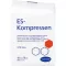 ES-KOMPRESSEN niet-steriel 10x10 cm 8-voudig, 100 st
