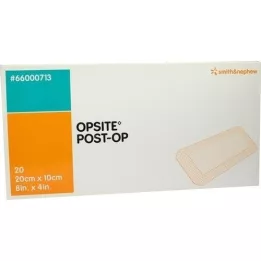 OPSITE Post-OP 10x20 cm verband individueel steriel, 20X1 stuks