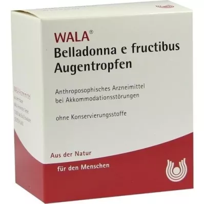 BELLADONNA E FRUCTIBUS Oogdruppels, 30X0,5 ml