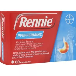 RENNIE Kauwtabletten, 60 stuks