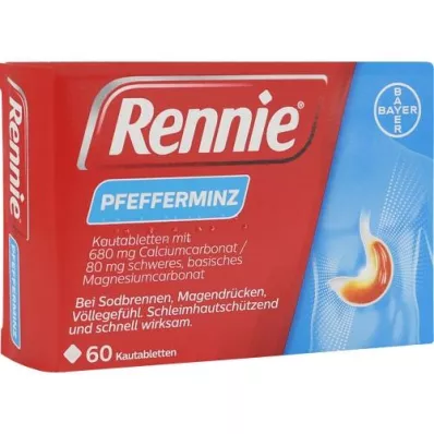 RENNIE Kauwtabletten, 60 stuks RENNIE Kauwtabletten, 60 stuks