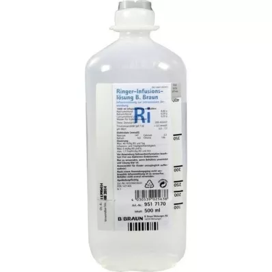 RINGER LÖSUNG B.Braun Ecoflac Plus, 500 ml