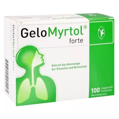GELOMYRTOL forte maagsapresistente zachte capsules, 100 stuks