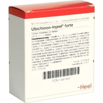 UBICHINON Injeel forte ampullen, 10 stuks