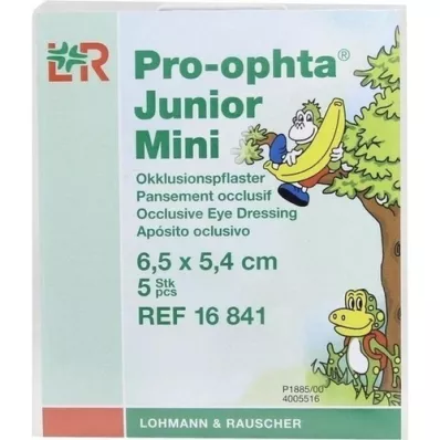 PRO-OPHTA Junior mini-occlusiepleister, 5 stuks PRO-OPHTA Junior mini-occlusiepleister, 5 stuks