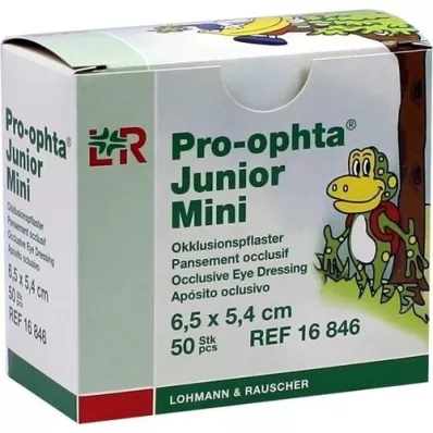 PRO-OPHTA Junior mini-occlusiepleister, 50 stuks PRO-OPHTA Junior mini-occlusiepleister, 50 stuks
