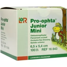 PRO-OPHTA Junior mini-occlusiepleister, 100 stuks