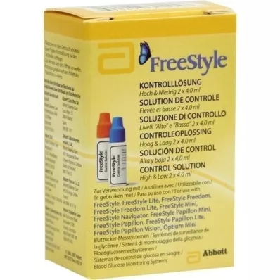 FREESTYLE Controleoplossing, 2 stuks FREESTYLE Controleoplossing, 2 stuks
