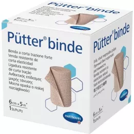 PÜTTER Verband 6 cmx5 m, 1 stuk