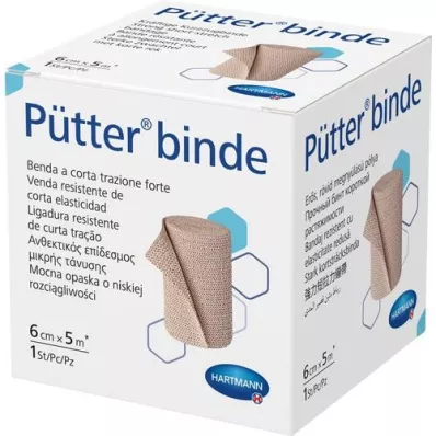 PÜTTER Verband 6 cmx5 m, 1 stuk