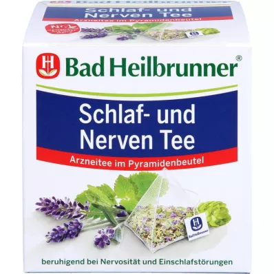 BAD HEILBRUNNER Slaap- en zenuwtheepiramide B., 15X1,7 g