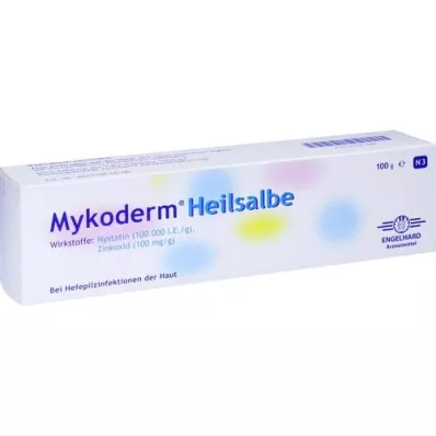 MYKODERM Genezende zalf Nystatine en zinkoxide, 100 g