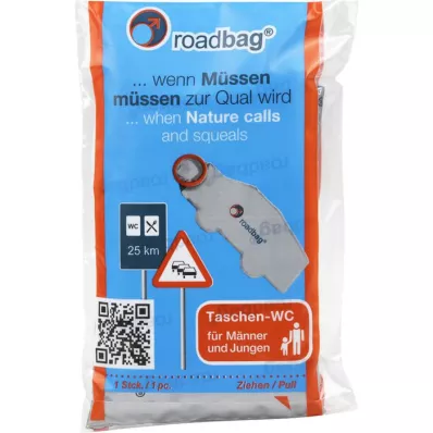 ROADBAG Zakken-WC/Noodtoilet voor heren, 5 st ROADBAG Zakken-WC/Noodtoilet voor heren, 5 st