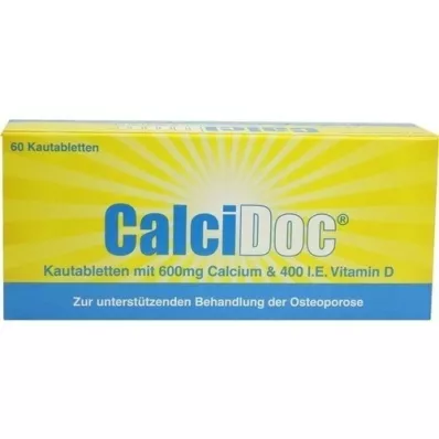CALCIDOC Kauwtabletten, 60 stuks CALCIDOC Kauwtabletten, 60 stuks