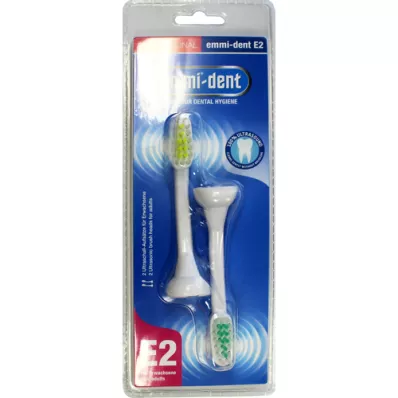 EMMI-DENT Ultrasone opzetborstel volwassenen, 2 stuks EMMI-DENT Ultrasone opzetborstel volwassenen, 2 stuks