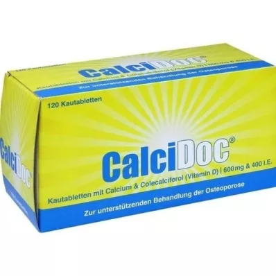 CALCIDOC Kauwtabletten, 120 stuks CALCIDOC Kauwtabletten, 120 stuks