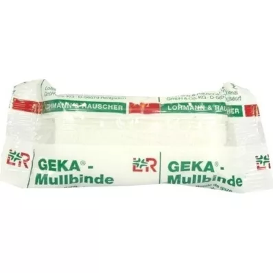 MULLBINDEN GEKA 6 cmx4 m, 1 stuk MULLBINDEN GEKA 6 cmx4 m, 1 stuk