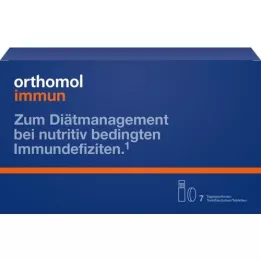 ORTHOMOL Immune drinkfles/tablet combinatiepakket.