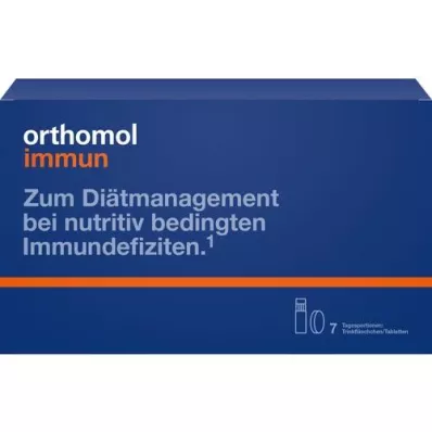 ORTHOMOL Immune drinkfles/tablet combinatiepakket.