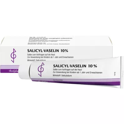 SALICYL VASELIN 10% zalf, 100 ml