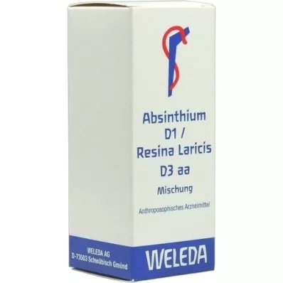 ABSINTHIUM D 1 Resina Laricis D 3 een mengsel, 50 ml ABSINTHIUM D 1 Resina Laricis D 3 een mengsel, 50 ml