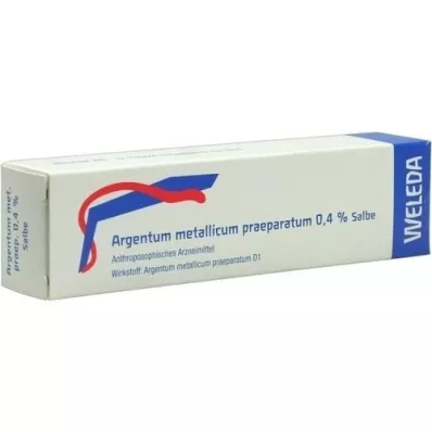 ARGENTUM METALLICUM PRAEPARATUM 0,4% zalf, 25 g ARGENTUM METALLICUM PRAEPARATUM 0,4% zalf, 25 g