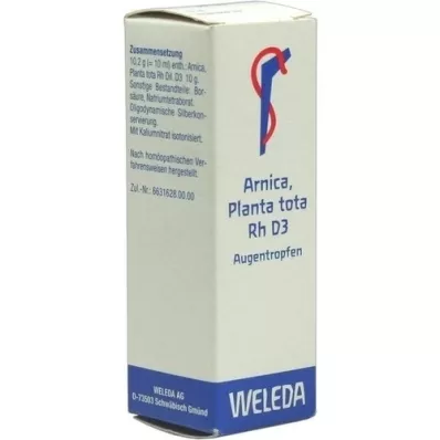 ARNICA PLANTA totaal Rh D 3 oogdruppels, 10 ml