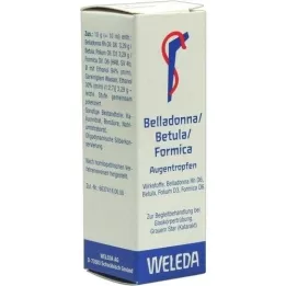 BELLADONNA/BETULA/FORMICA Oogdruppels, 10 ml
