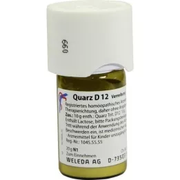 QUARZ D 12 Trituratie, 20 g