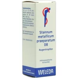 STANNUM METALLICUM praeparatum D 8 oogdruppels, 10 ml