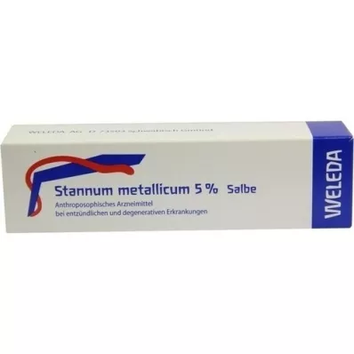 STANNUM METALLICUM SALBE 5%, 25 g STANNUM METALLICUM SALBE 5%, 25 g