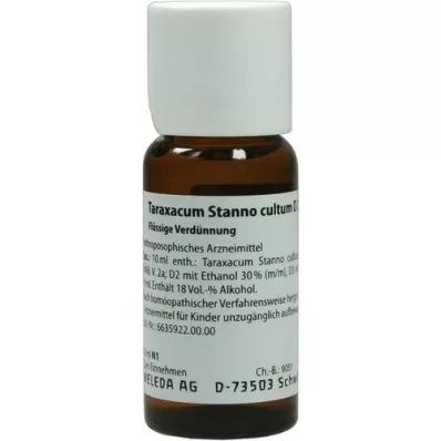 TARAXACUM STANNO cultum D 3 verdunning, 50 ml TARAXACUM STANNO cultum D 3 verdunning, 50 ml