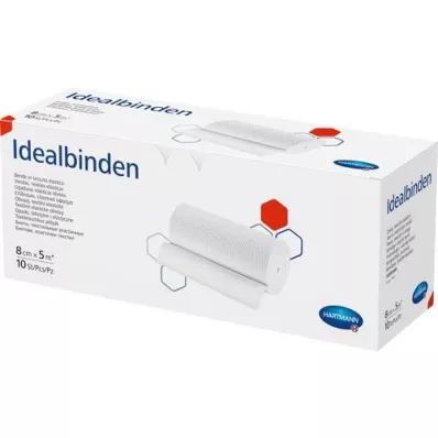IDEALBINDE Hartmann 8 cmx5 m, 10 stuks IDEALBINDE Hartmann 8 cmx5 m, 10 stuks