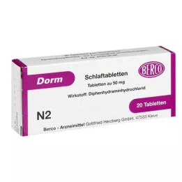 DORM Tabletten, 20 stuks
