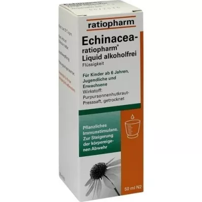 ECHINACEA-RATIOPHARM Vloeistof alcoholvrij, 50 ml