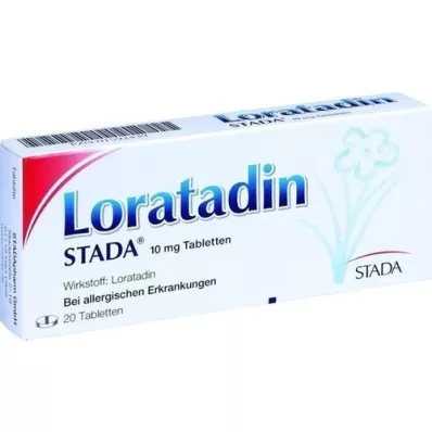 LORATADIN STADA 10 mg tabletten, 20 stuks LORATADIN STADA 10 mg tabletten, 20 stuks