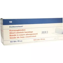KURZZUGBINDE Katoenelast 10 cmx5 m, 10 st