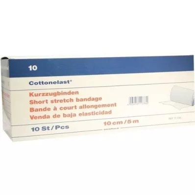 KURZZUGBINDE Katoenelast 10 cmx5 m, 10 st KURZZUGBINDE Katoenelast 10 cmx5 m, 10 st